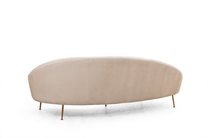 Atelier Del Sofa Sofá 3 Plazas Eses Right Beige
